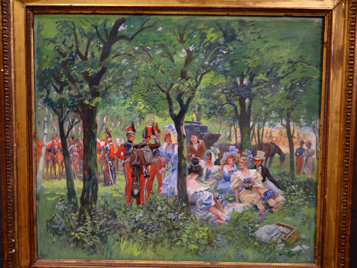 Aquarelle de Maurice Toussaint