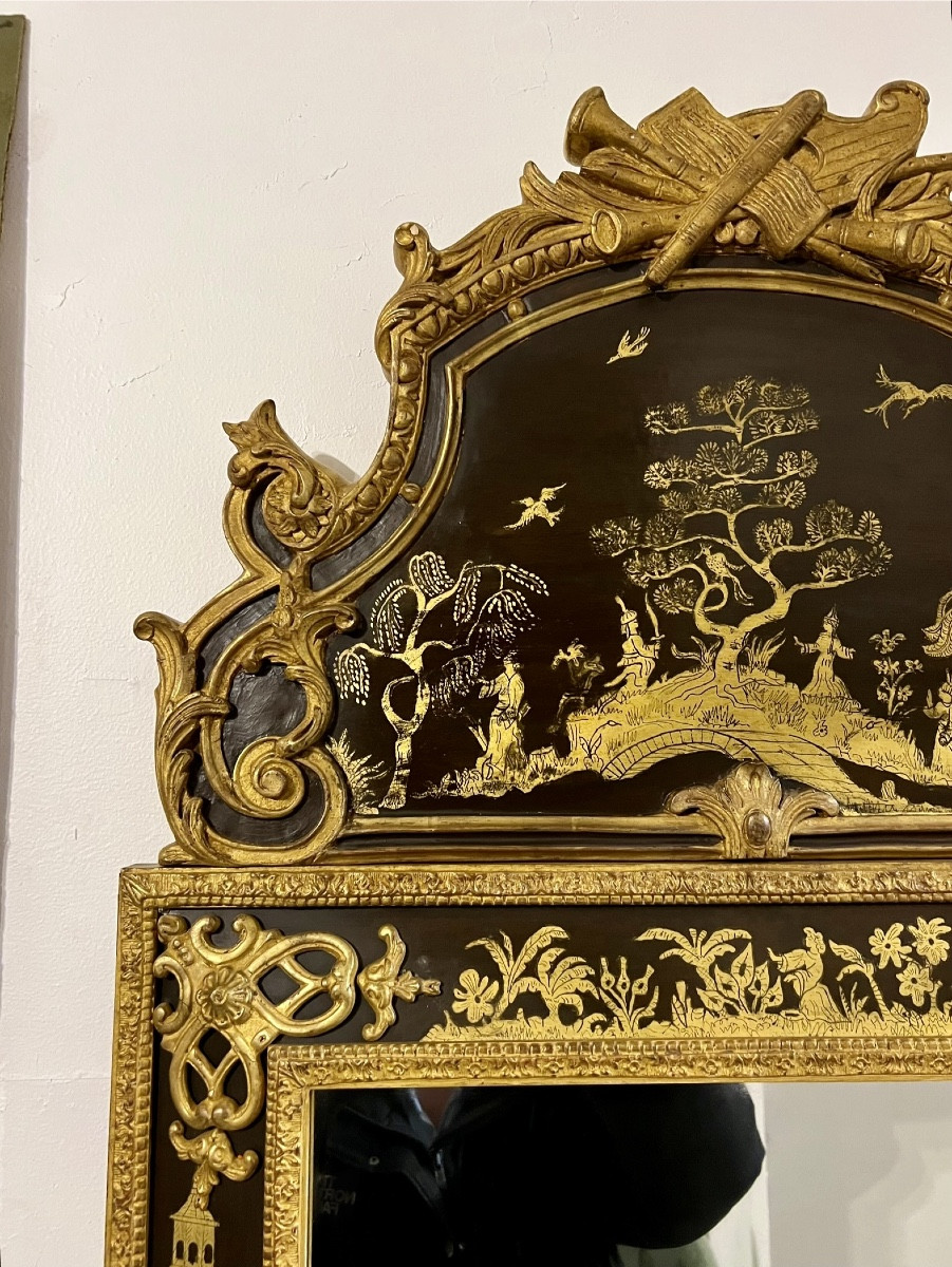 Miroir de style Regence-photo-2