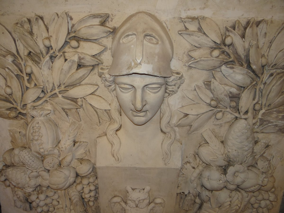 Grande sculpture de Minerve-photo-3