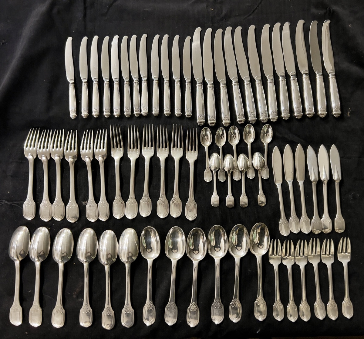 Ménagère en argent