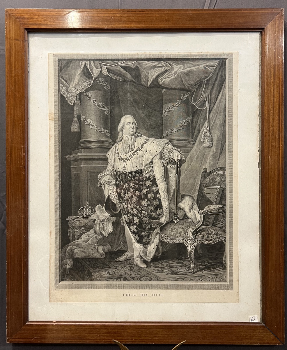 Portrait Of Louis XVIII. 