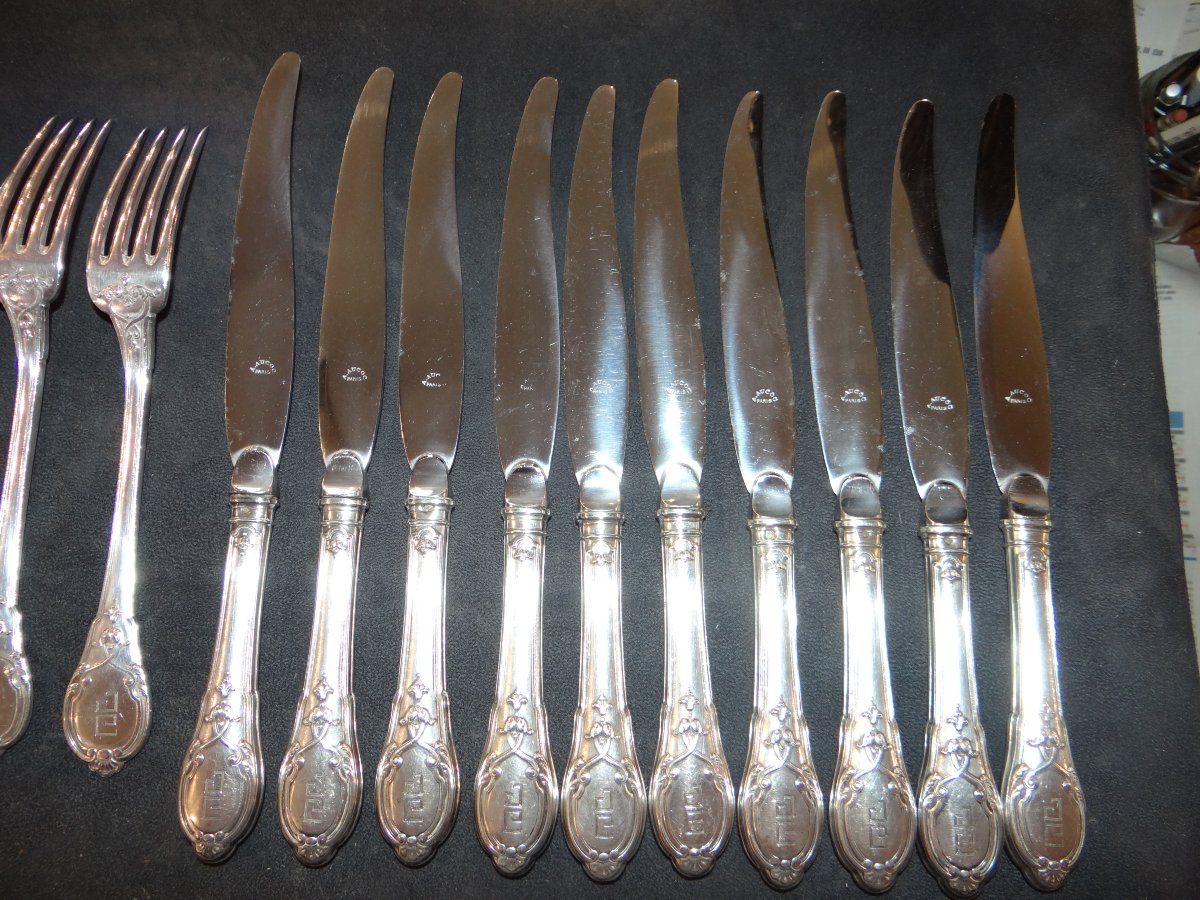 Aucoq Silver Cutlery Set-photo-2