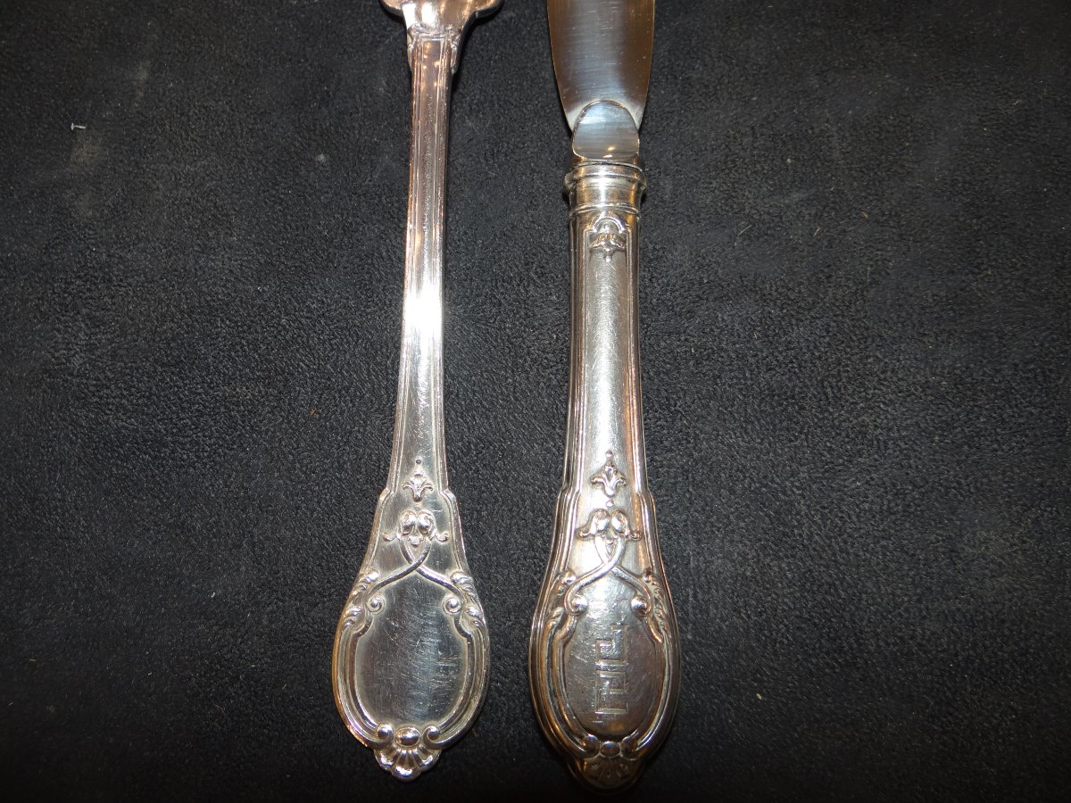 Aucoq Silver Cutlery Set-photo-1