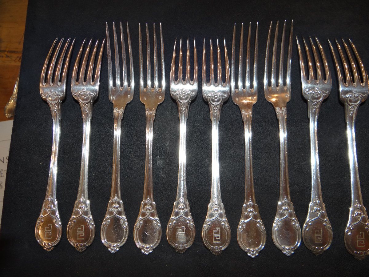 Aucoq Silver Cutlery Set