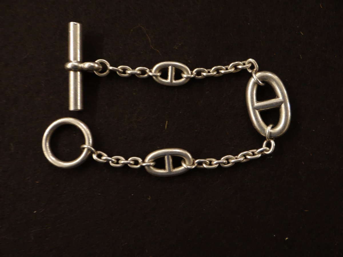 Bracelet Hermès argent