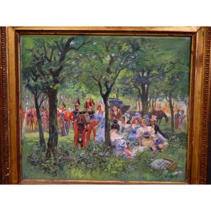 Aquarelle de Maurice Toussaint