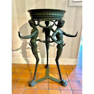 Brasero à l’antique bronze. 