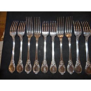 Aucoq Silver Cutlery Set