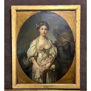 Large Oil On Canvas. French School, Circa 1870–80. 