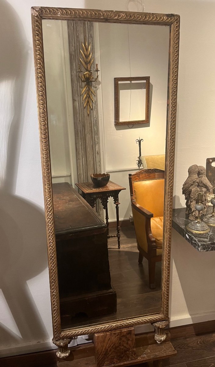 Miroir D’entre-deux d’époque Louis XVI 