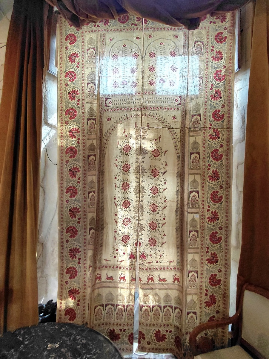 Teinture Kalamkari Inde-photo-2