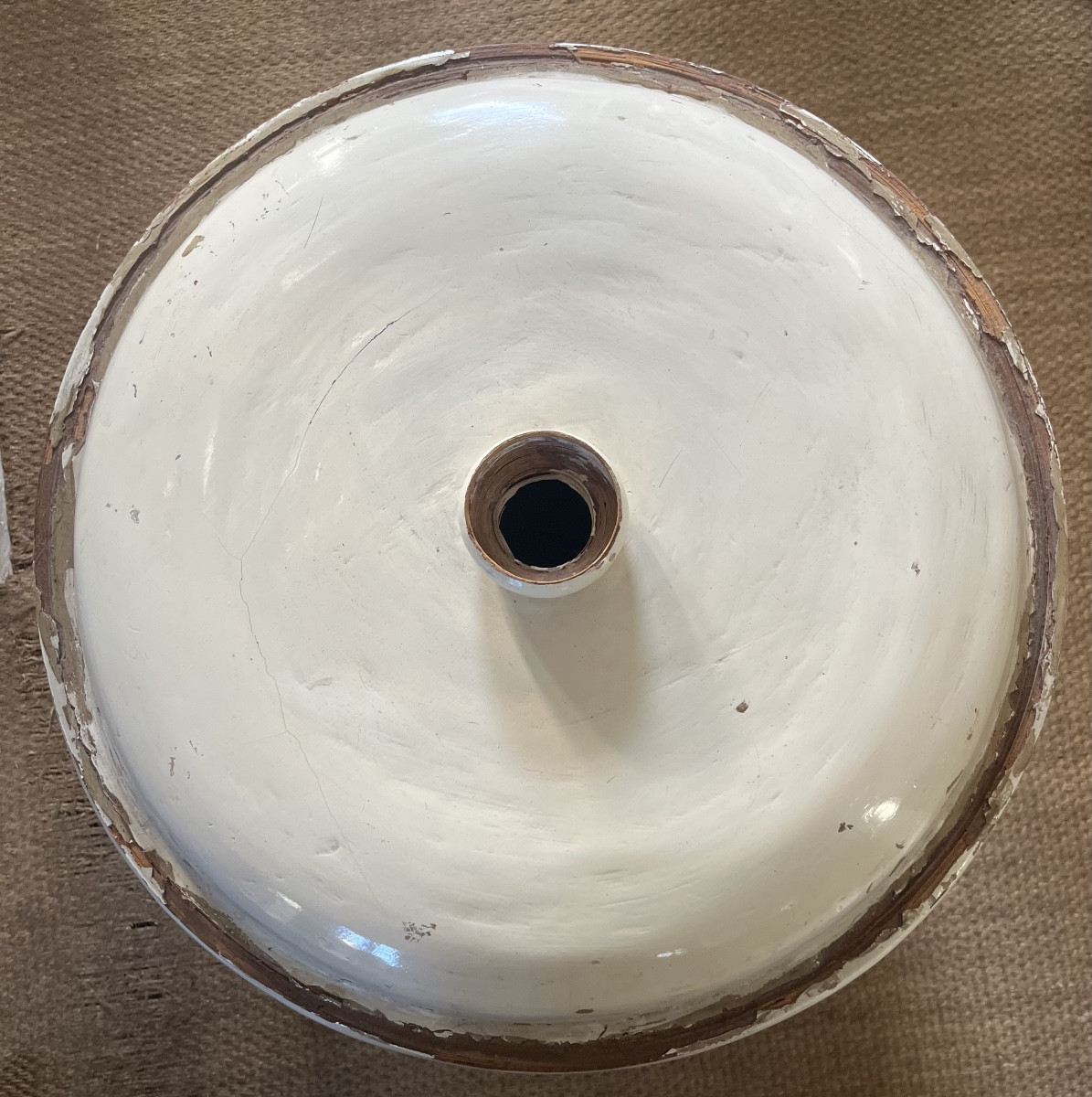 Grands pots couverts en bois laqué-photo-3