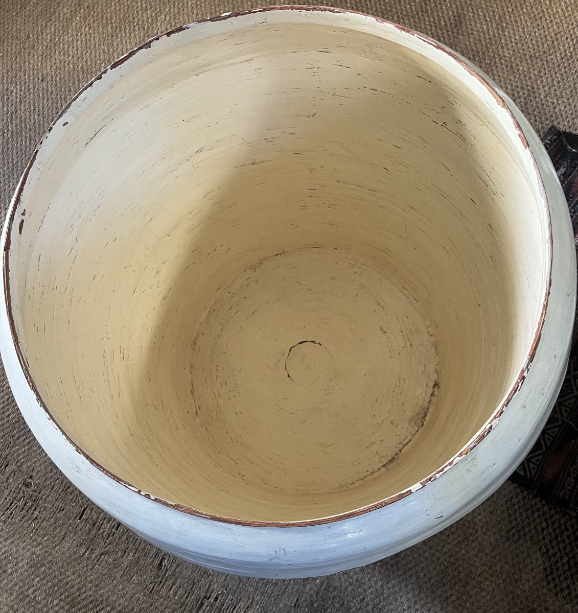 Grands pots couverts en bois laqué-photo-1