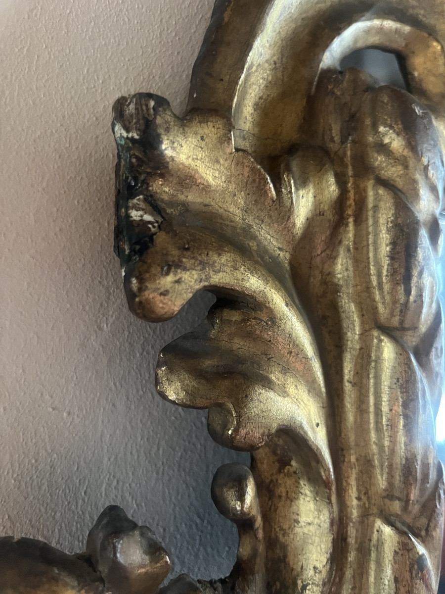 Miroir italien XVIIIème-photo-5