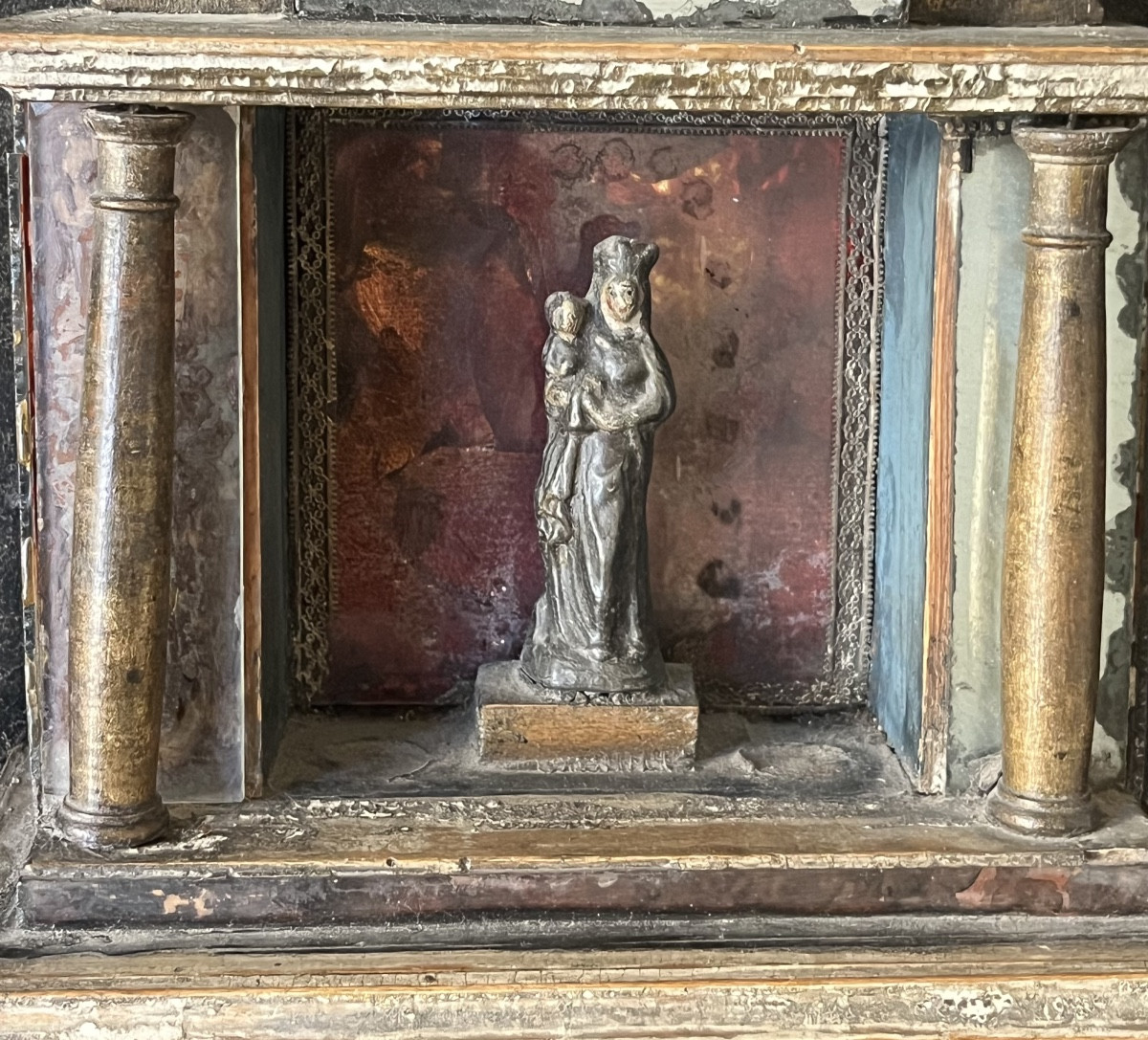 Altar Crucifix 18th Century-photo-2