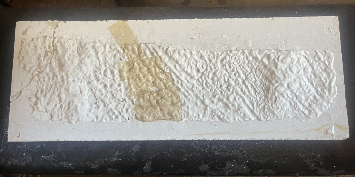 Paire de reliefs en plâtre époque Restauration -photo-2