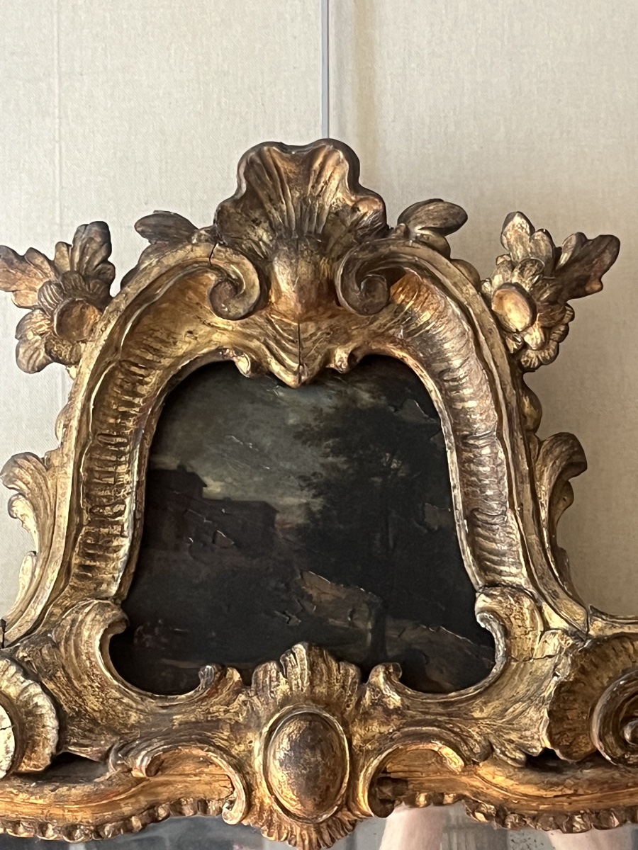 Louis XV Period Italian Mirror-photo-1