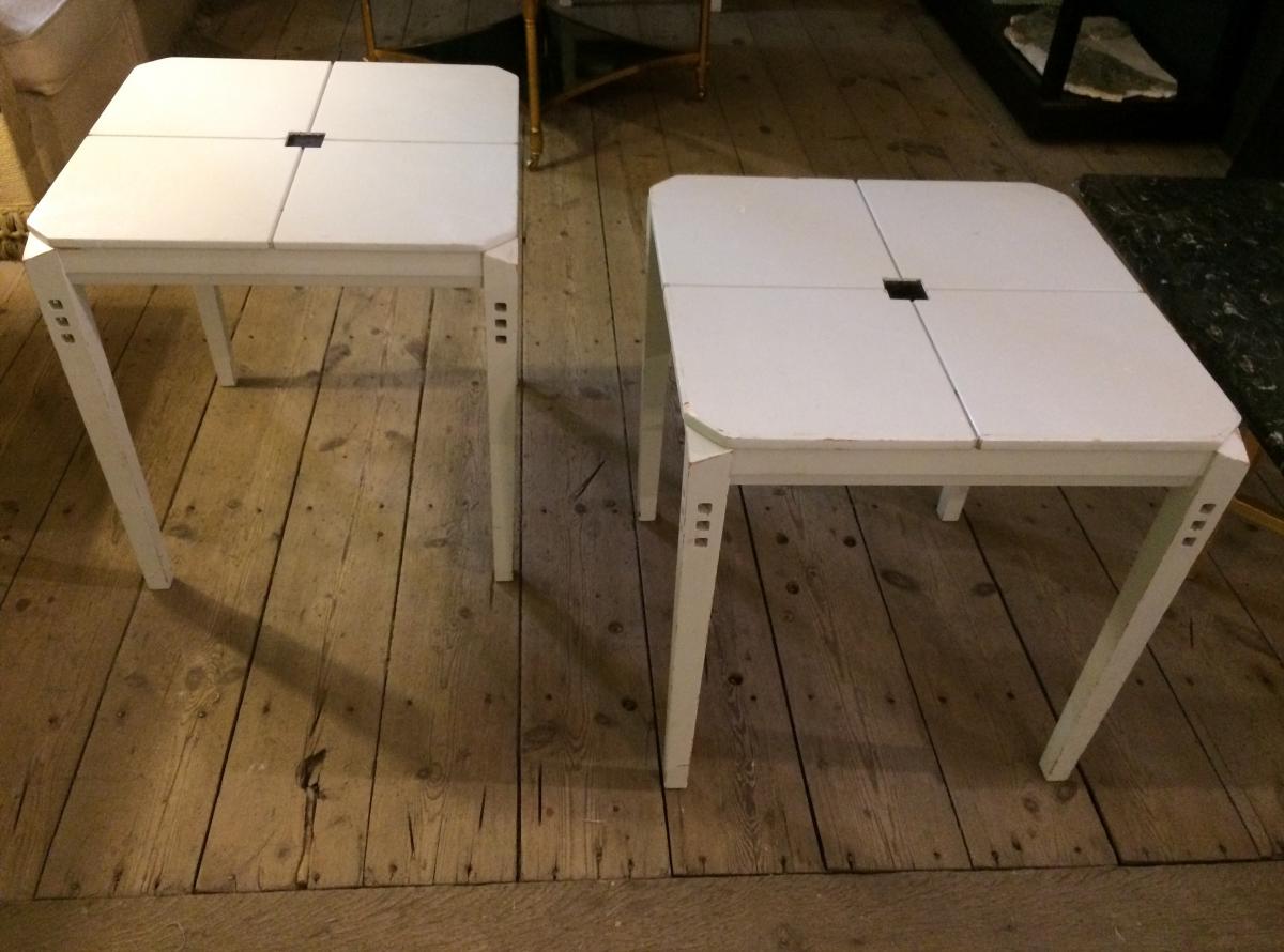 Pair Of Low Tables-photo-2