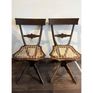 Pair Of Chairs Early Twentieth