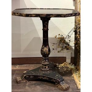 English Chinese Pedestal Table