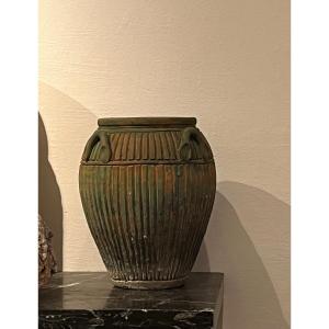 Vase En Terre Cuite XXème