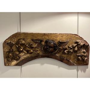 Fragment Of 17th Century Italian Woodwork