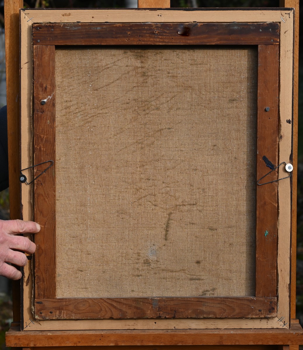 Lively Landscape At Salies-de-béarn, Signed And Dated 1944 | Pyrenees-photo-4