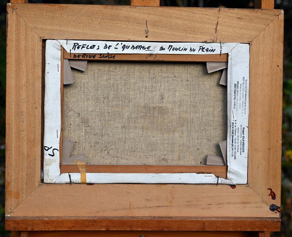 Roger Clavequin (1920-1991) Moulin Du Plain | Goumois, Doubs, Franche-comté, Switzerland-photo-4