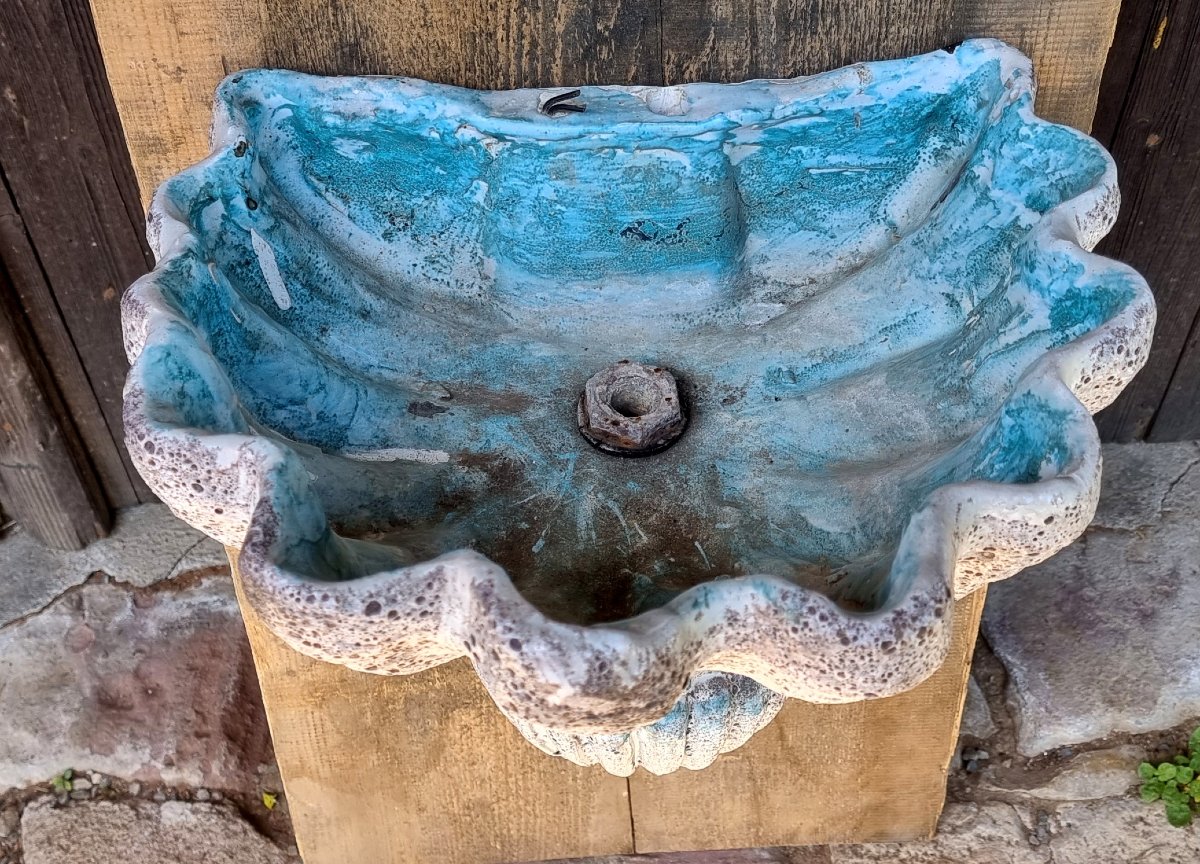 Vallauris Ceramic Fountain Auguste Lucchesi Sixtie's-photo-5