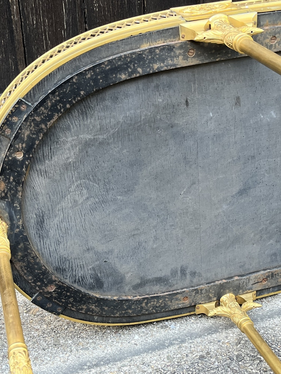 Gilt Bronze Table Surcoupe-photo-3