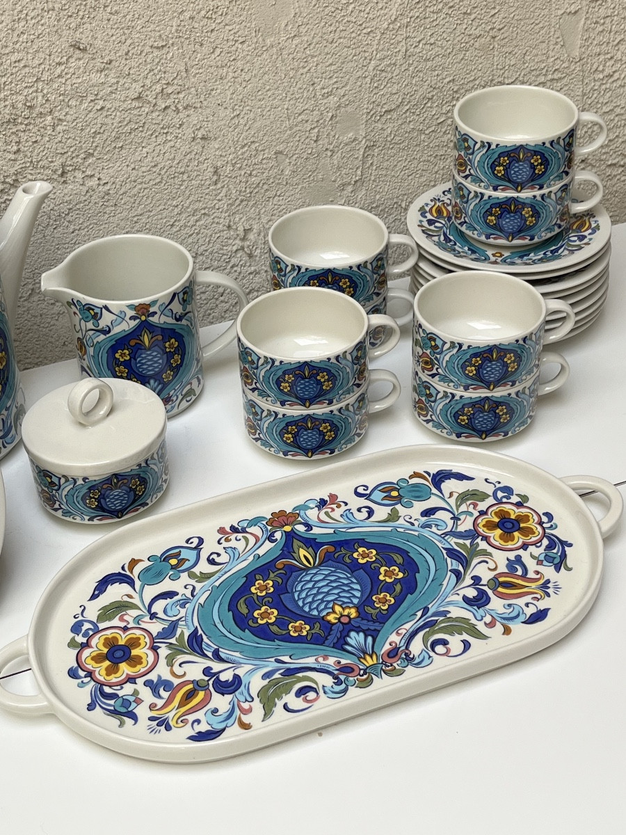 Coffee And Dessert Service, “izmir” Model, Villeroy & Boch-photo-4
