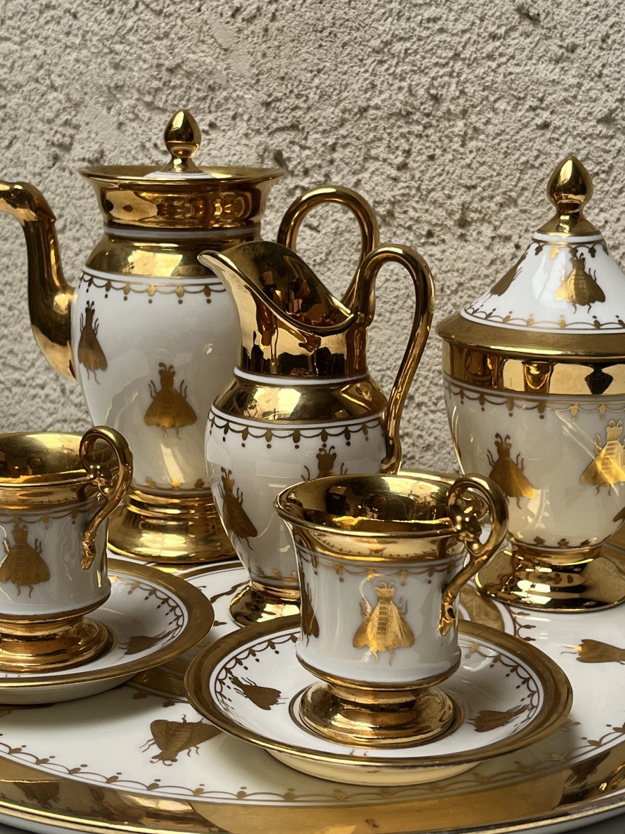 TÊTE-À-TÊTE EN PORCELAINE DE STYLE EMPIRE, MANUFACTURE SAMSON-photo-1