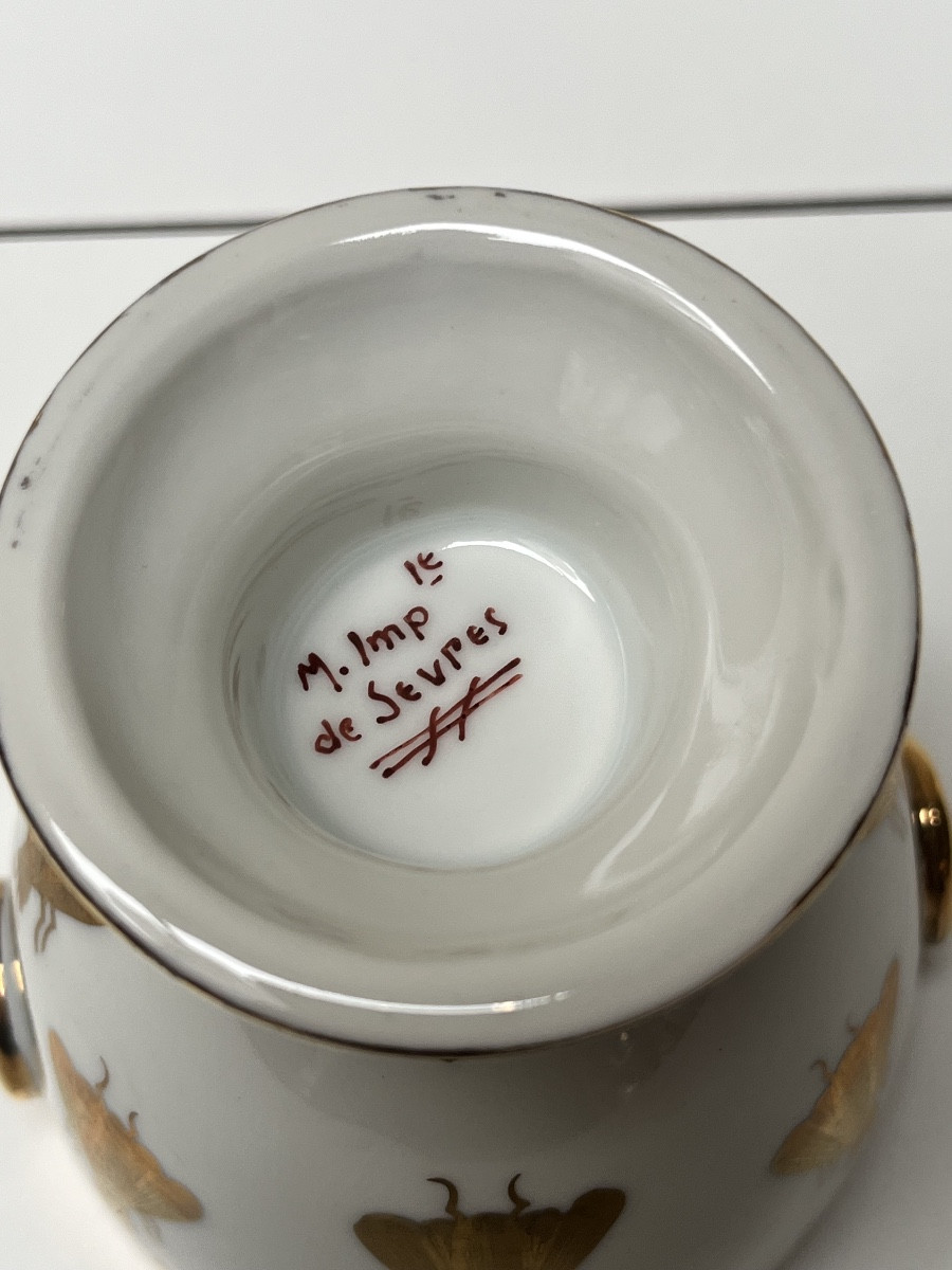 TÊTE-À-TÊTE EN PORCELAINE DE STYLE EMPIRE, MANUFACTURE SAMSON-photo-8