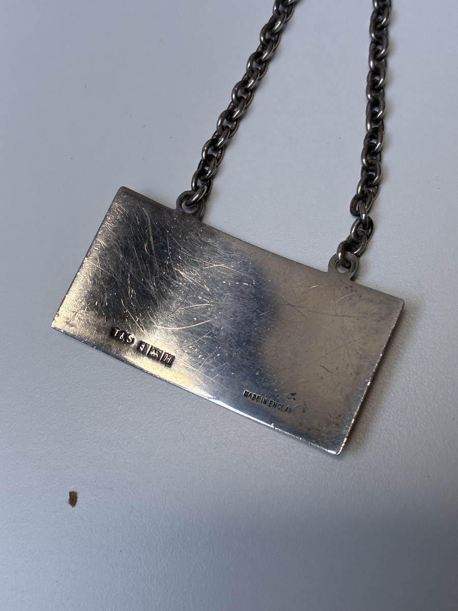 CAVE A WHISKY EN ACAJOU ET CRISTAL MOULÉ, ANGLETERRE, CIRCA 1930-photo-3