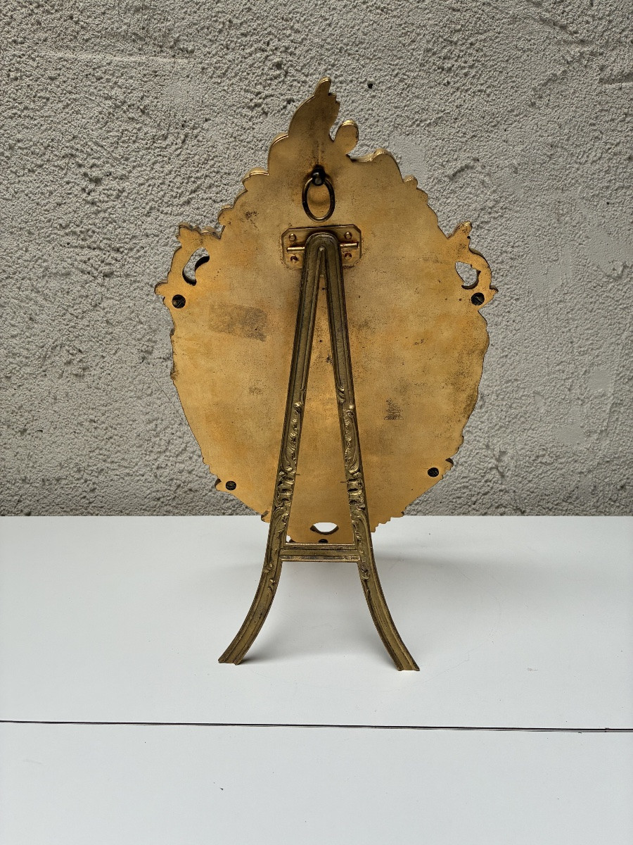 CADRE EN BRONZE DORÉ DE STYLE LOUIS XV-photo-1
