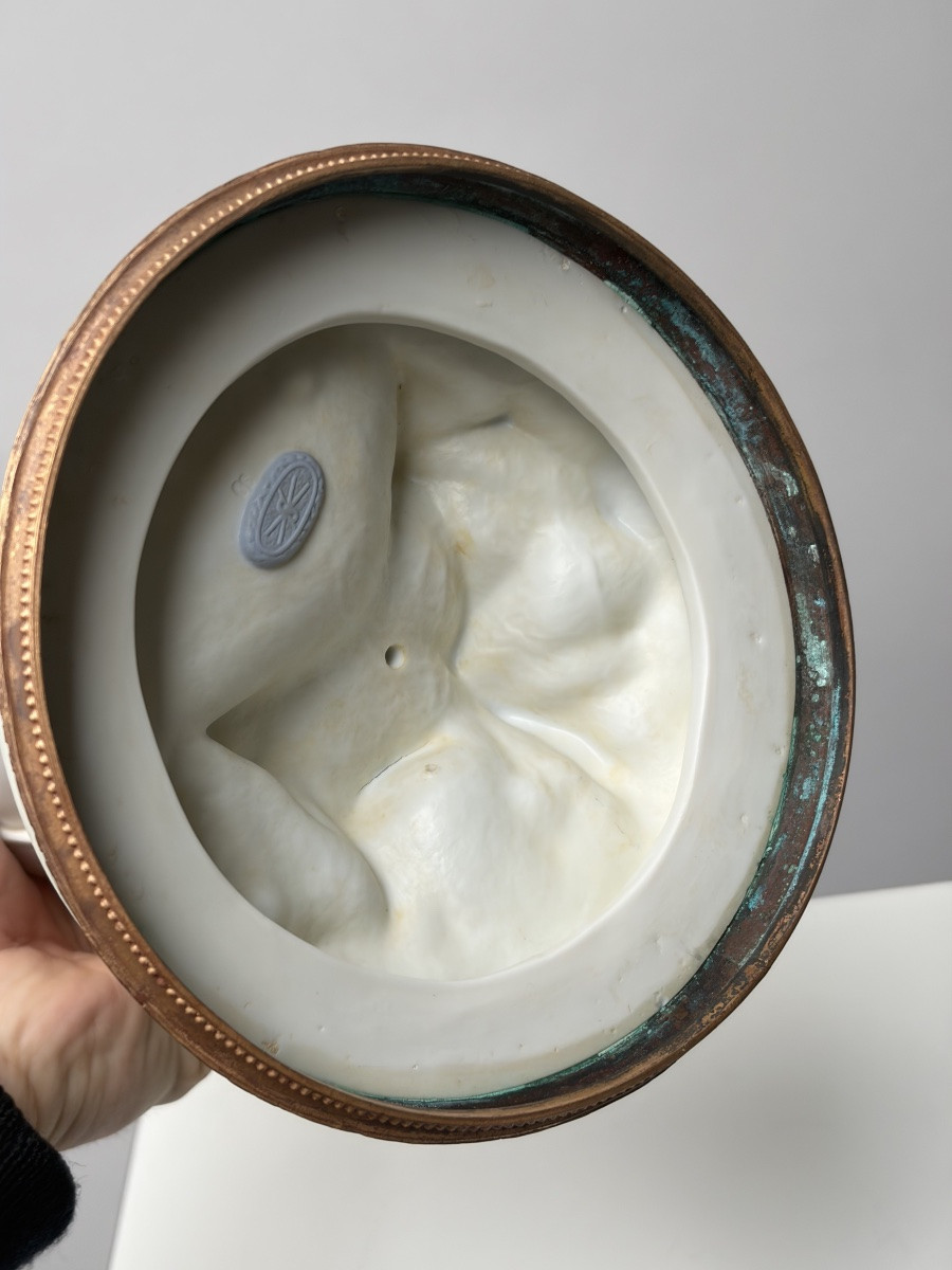 "joan Of Arc", Biscuit Figurine From The Scheibe-alsbach Porcelain Factory, Germany-photo-5