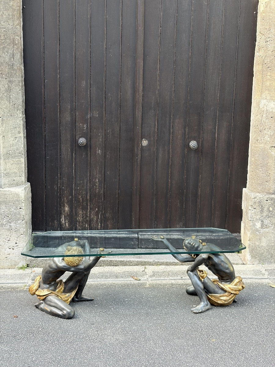 Grande Table Aux Nubiens By Claude Dalle For Maison Romeo-photo-2