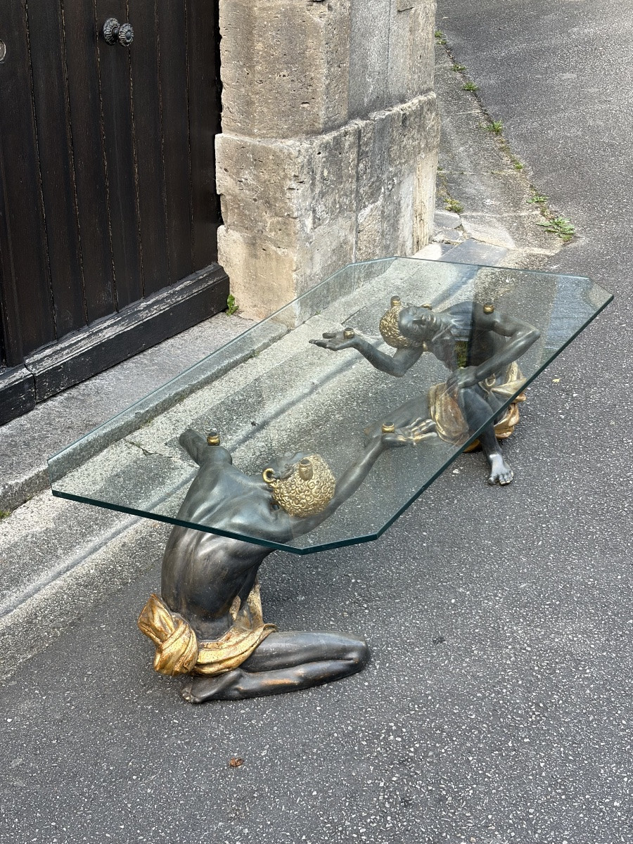 Grande Table Aux Nubiens By Claude Dalle For Maison Romeo-photo-6