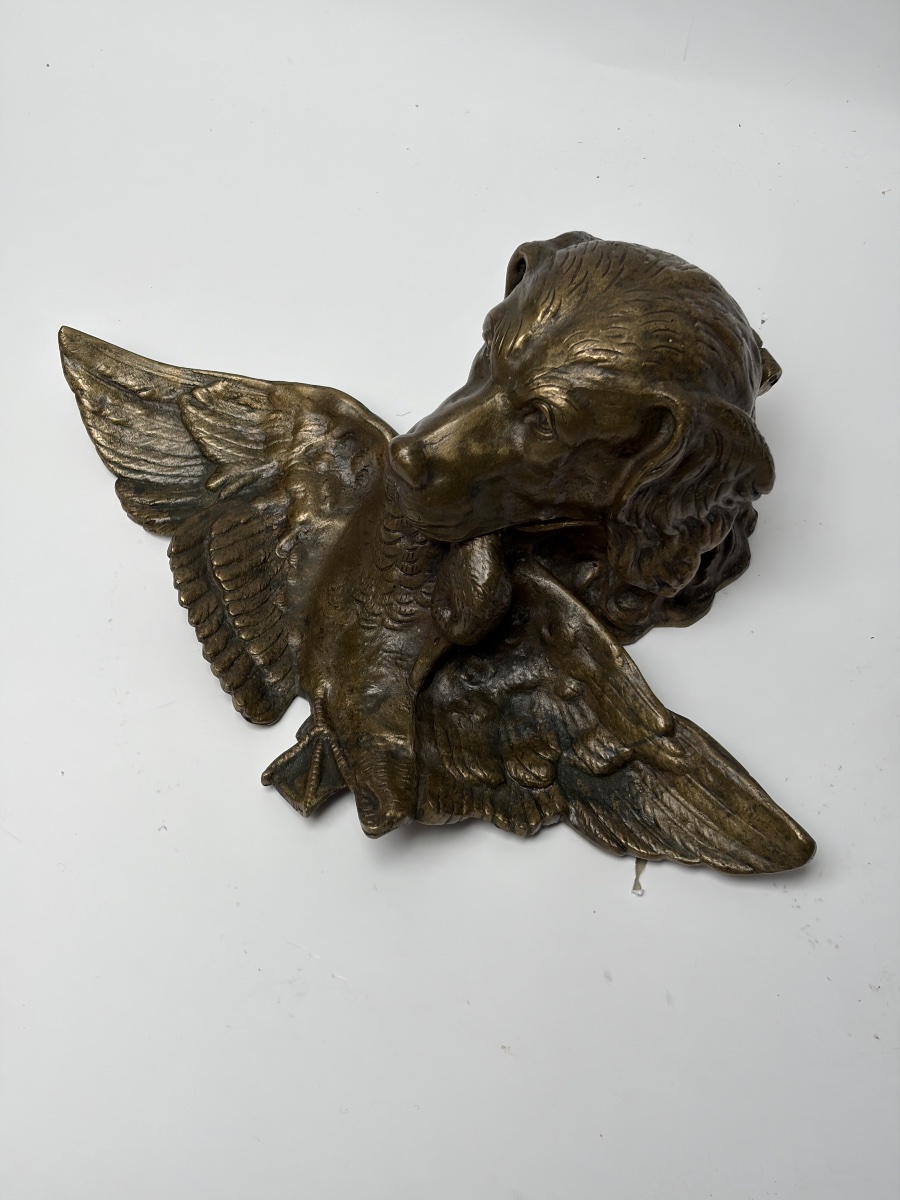 ENCRIER ZOOMORPHE EN BBRONZE, LES ATELIER DE CHARLES MILDÉ-photo-3