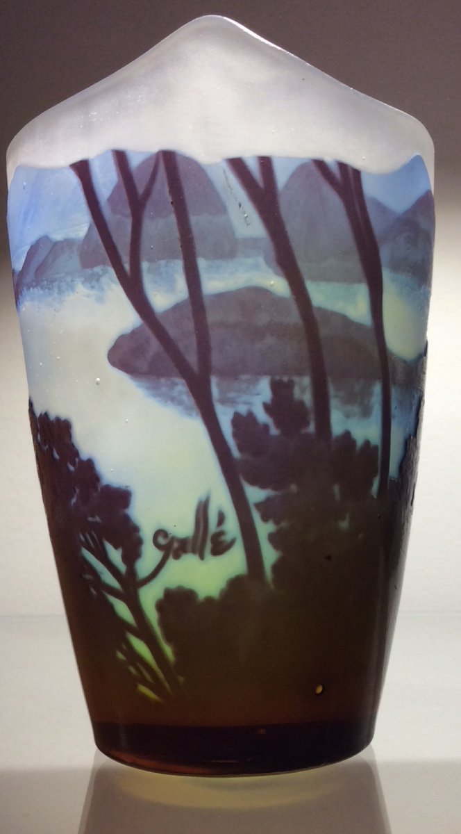Vase Emile Gallé Rio De Janeiro -photo-2