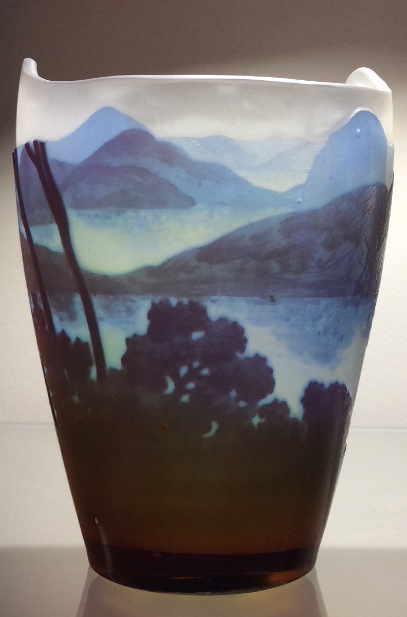 Vase Emile Gallé Rio De Janeiro -photo-6