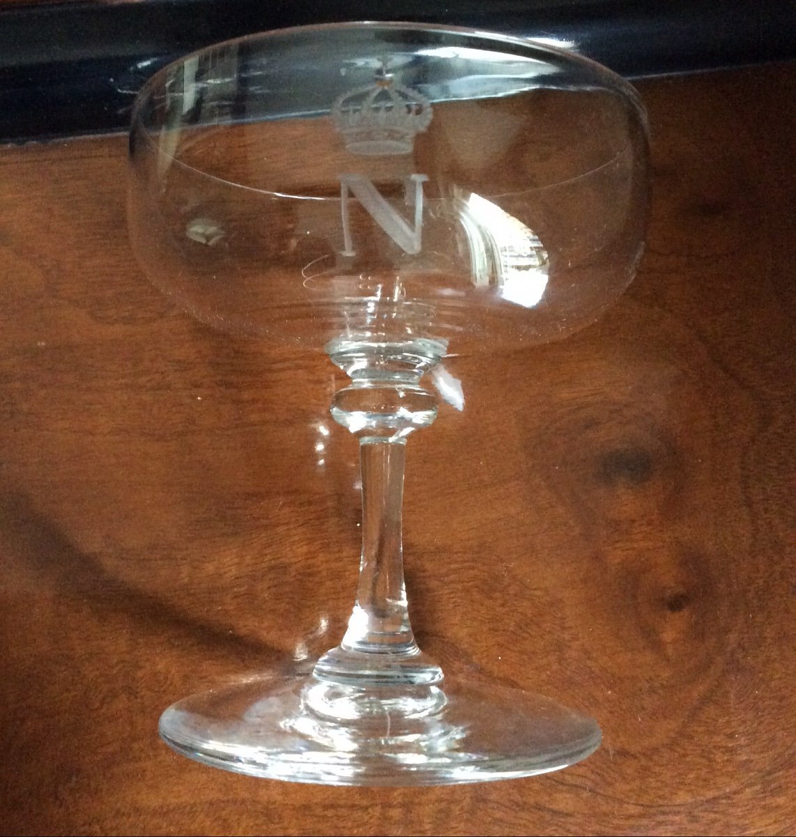 Coupe à Champagne Couronne Impériale Napoléon III -photo-3