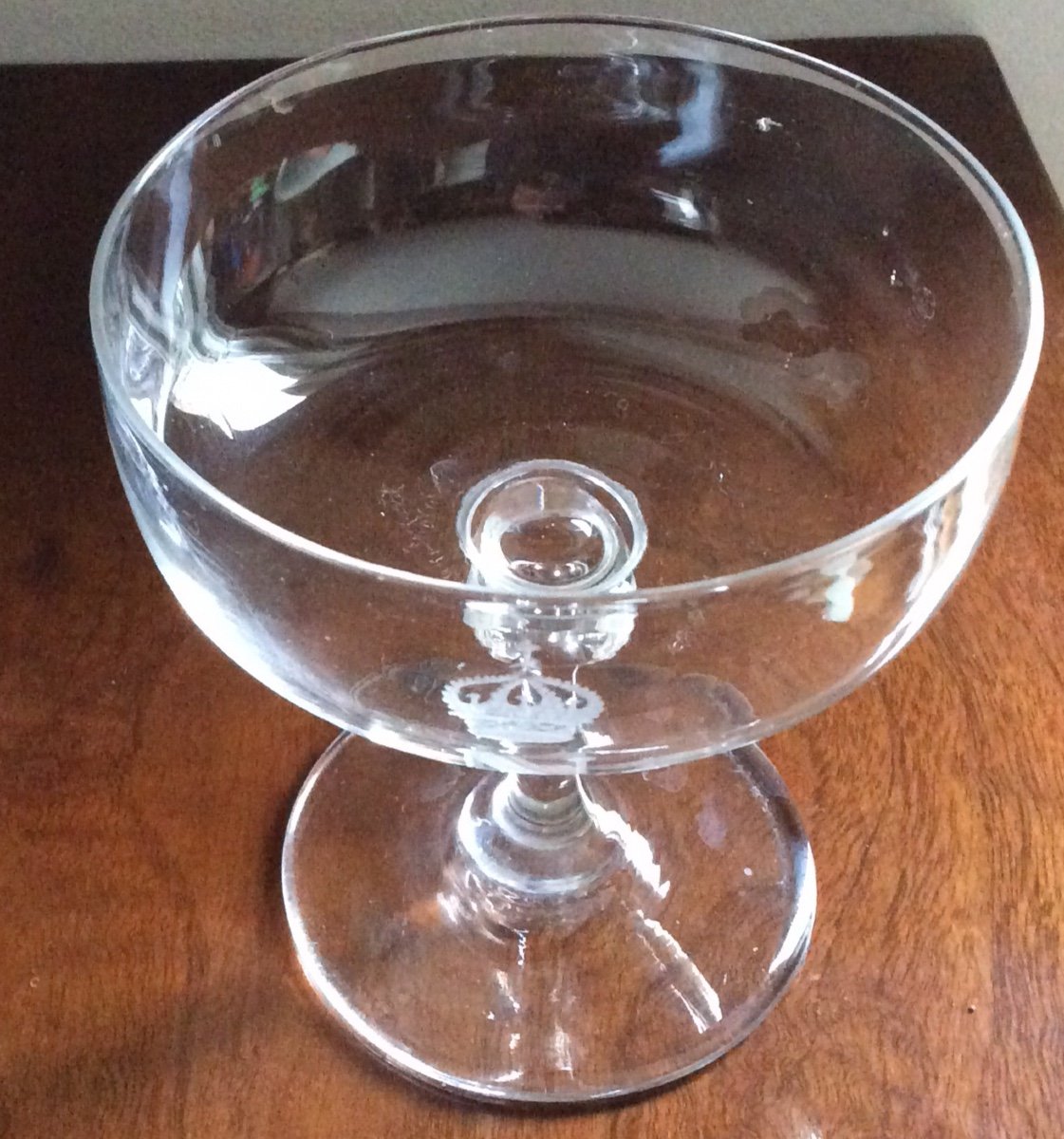 Coupe à Champagne Couronne Impériale Napoléon III -photo-4