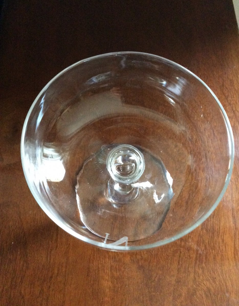 Coupe à Champagne Couronne Impériale Napoléon III -photo-1