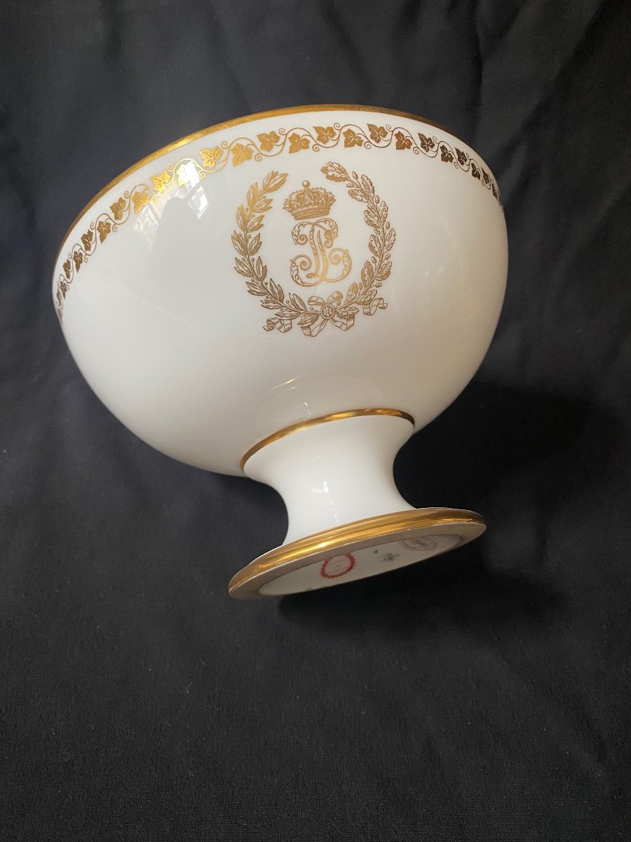 Porcelain Fruit Bowl From Sèvres Louis Philippe 1846-photo-2