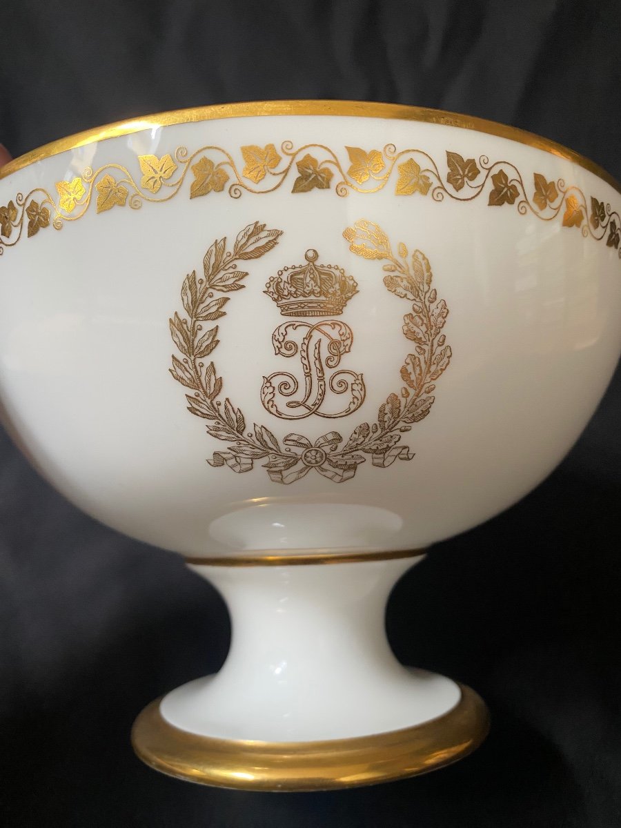 Porcelain Fruit Bowl From Sèvres Louis Philippe 1846-photo-3