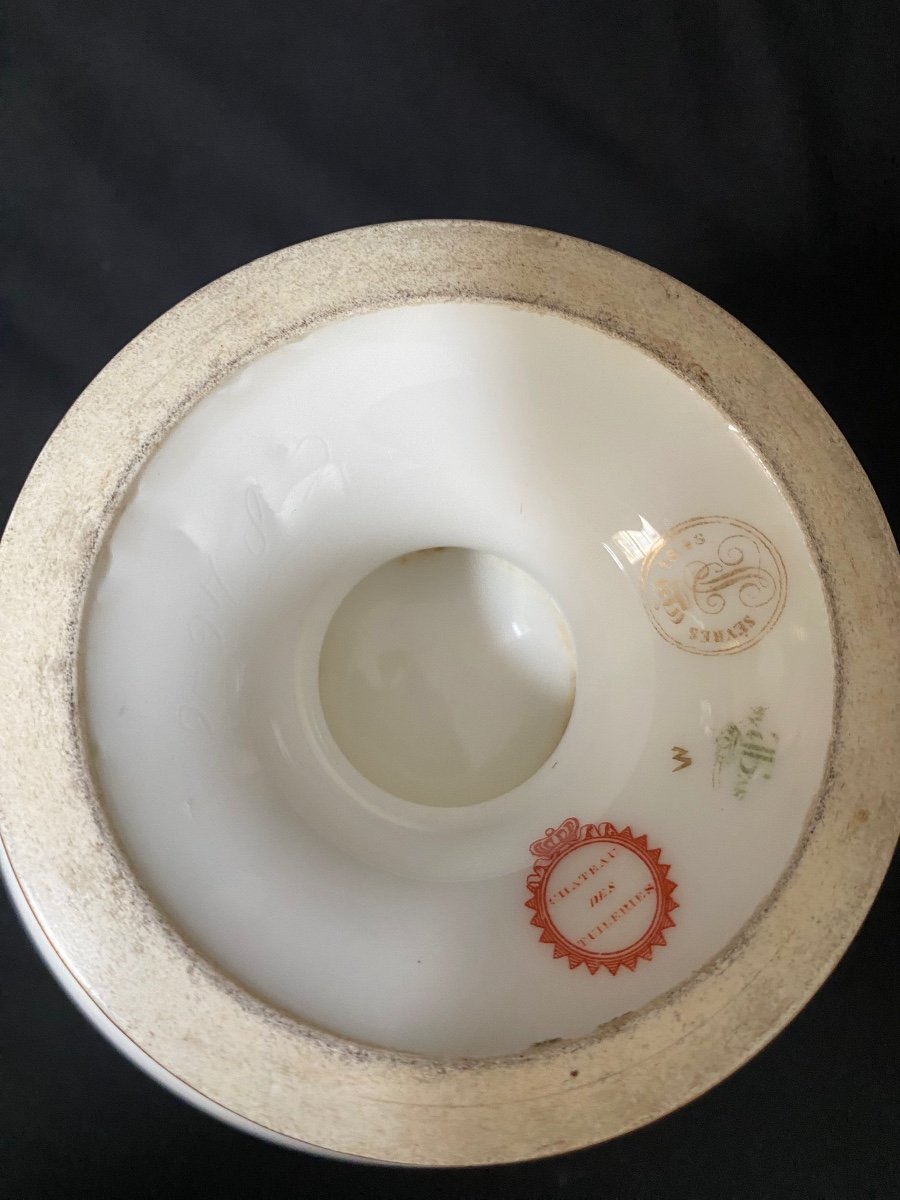 Porcelain Fruit Bowl From Sèvres Louis Philippe 1846-photo-4