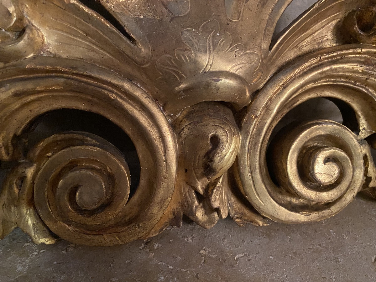 Gilded Wooden Pediment -photo-6