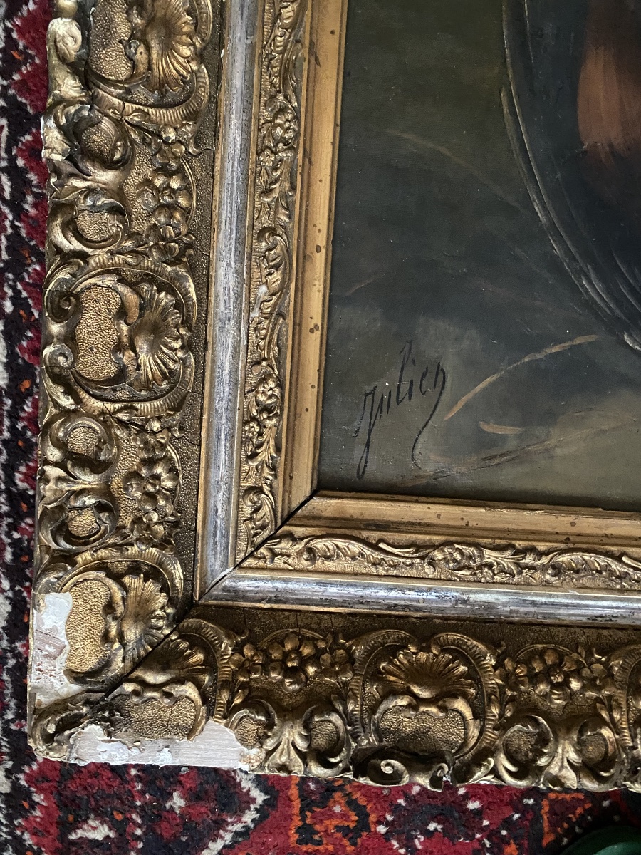 Painting Signed By Julien -photo-2