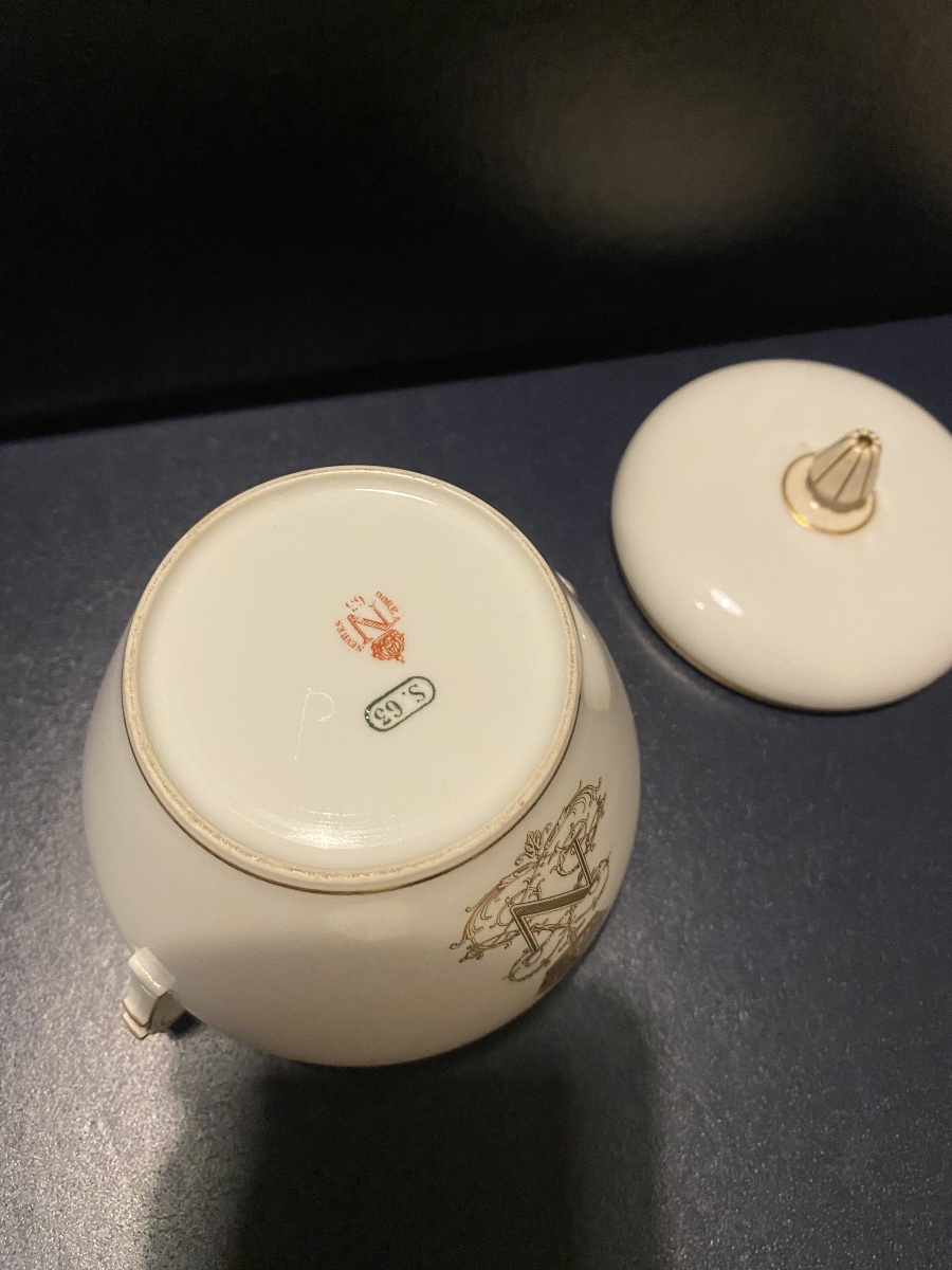Napoleon III Sèvres Sugar Bowl -photo-2